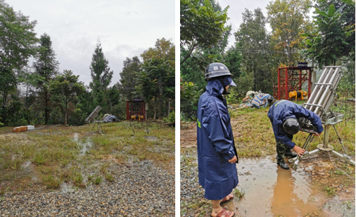 人工增雨助力傣乡库塘蓄水