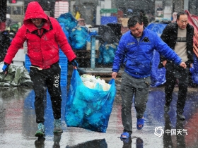 【云南】2021开年寒潮来袭，文山州局地出现降雪
